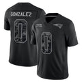 Reast SF.49ers #0 Christian Gonzalez Player Black Limited 2026 Salute to Service Home Game Stitched Jerseys