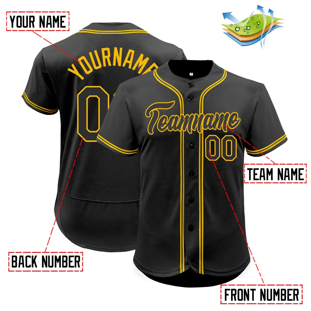 Hcwe Custom Full Button Down Sportwear Stitched Baseball Jersey for Team