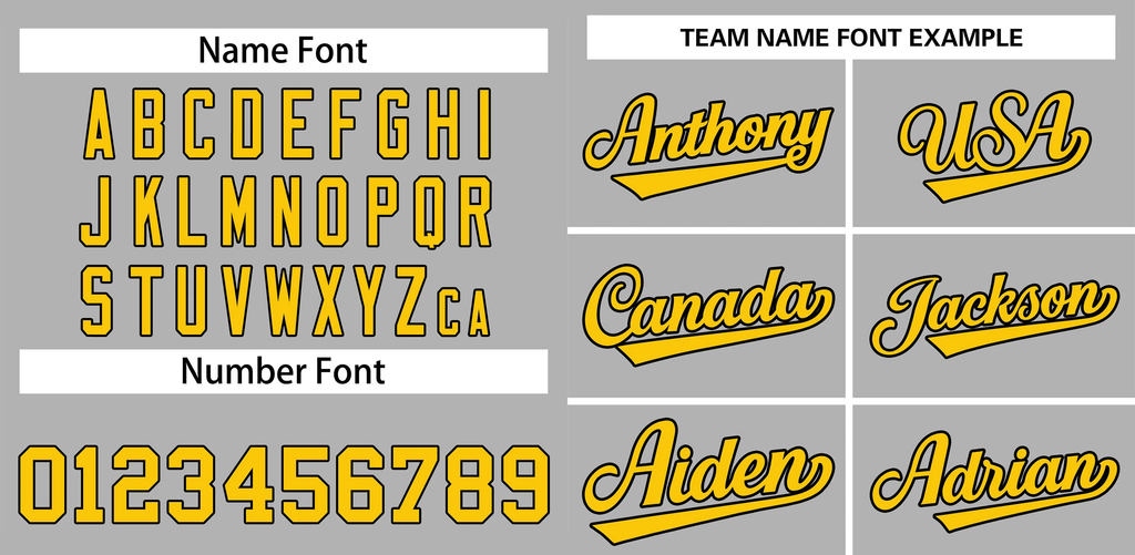 Hcwe Custom Gray Yellow-White Classic Style Authentic Baseball Jersey