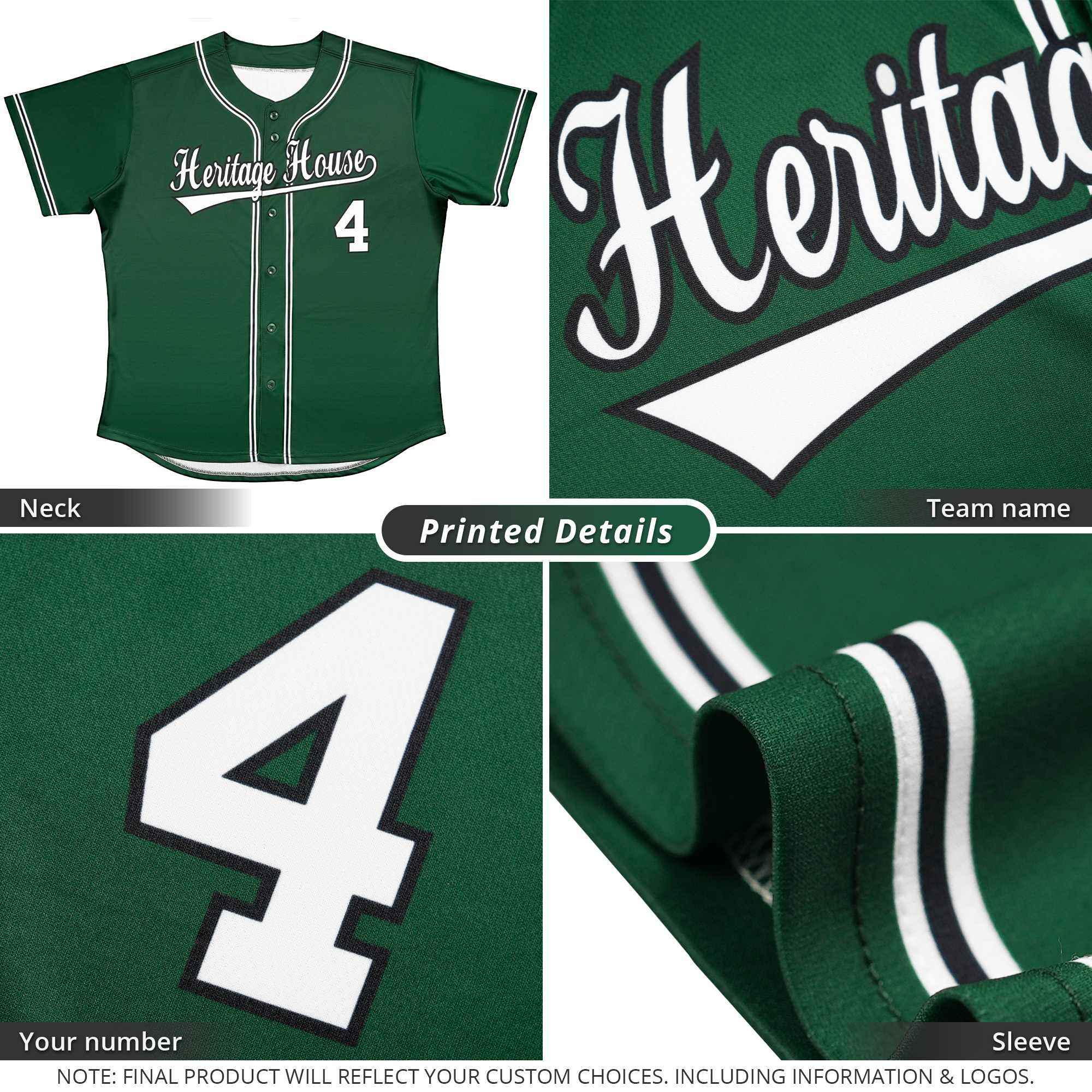 Hcwe Custom Gray Yellow-White Classic Style Authentic Baseball Jersey