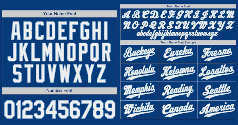 Hcwe Custom Royal White-Light Blue Hook Classic Style Authentic Baseball Jersey