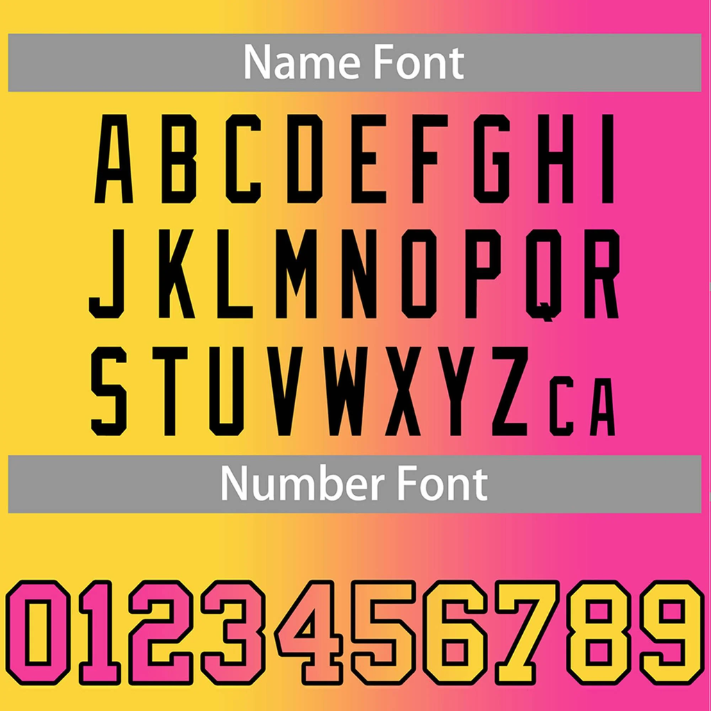 Hcwe Custom Pink Yellow-Black Gradient Fashion Authentic Baseball Jersey