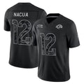 Reast LA.Rams #12 Puka Nacua Player Black Limited 2026 Salute to Service Home Game Stitched Jerseys