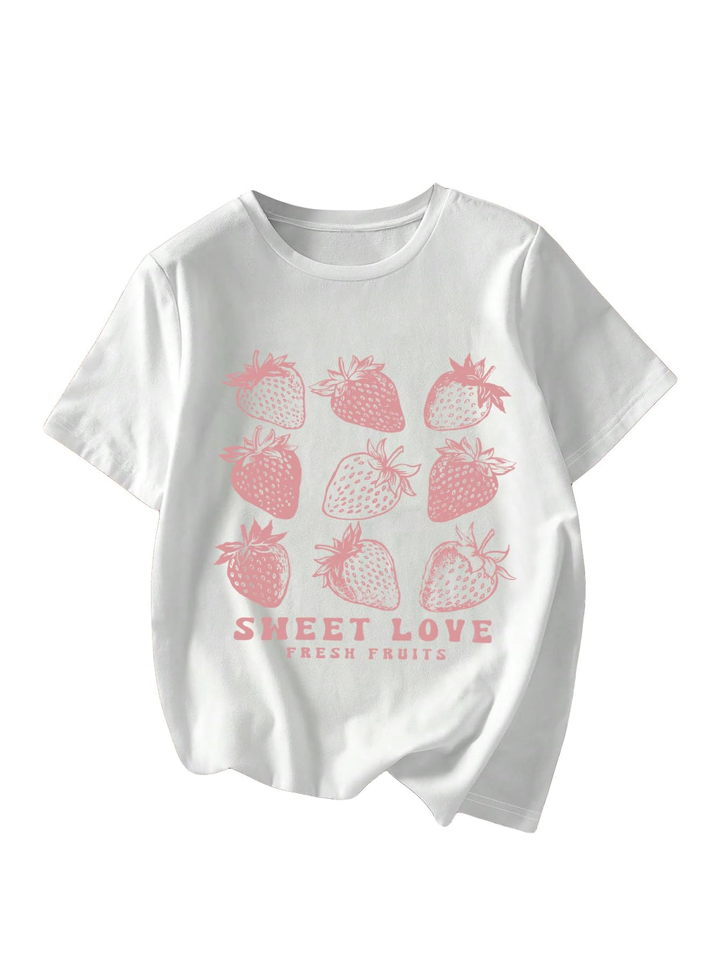 RoseSeek Women's Graphic Letter Tee Crew Neck Trendy Summer Vintage T Shirt | Drop Shoulder, Short Sleeve Car Print Top, Graphic Tees for Women, Y2k Vintage Tshirts