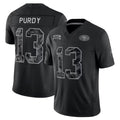 Reast SF.49ers #13 Brock Purdy Player Black Limited 2026 Salute to Service Home Game Stitched Jerseys