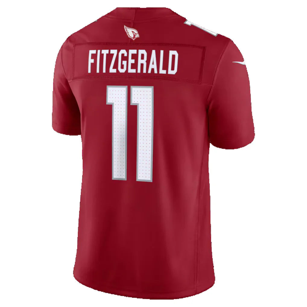 A.Cardinals #11 Larry Fitzgerald Cardinal Vapor F.U.S.E. Stitched Retired Limited  Jersey