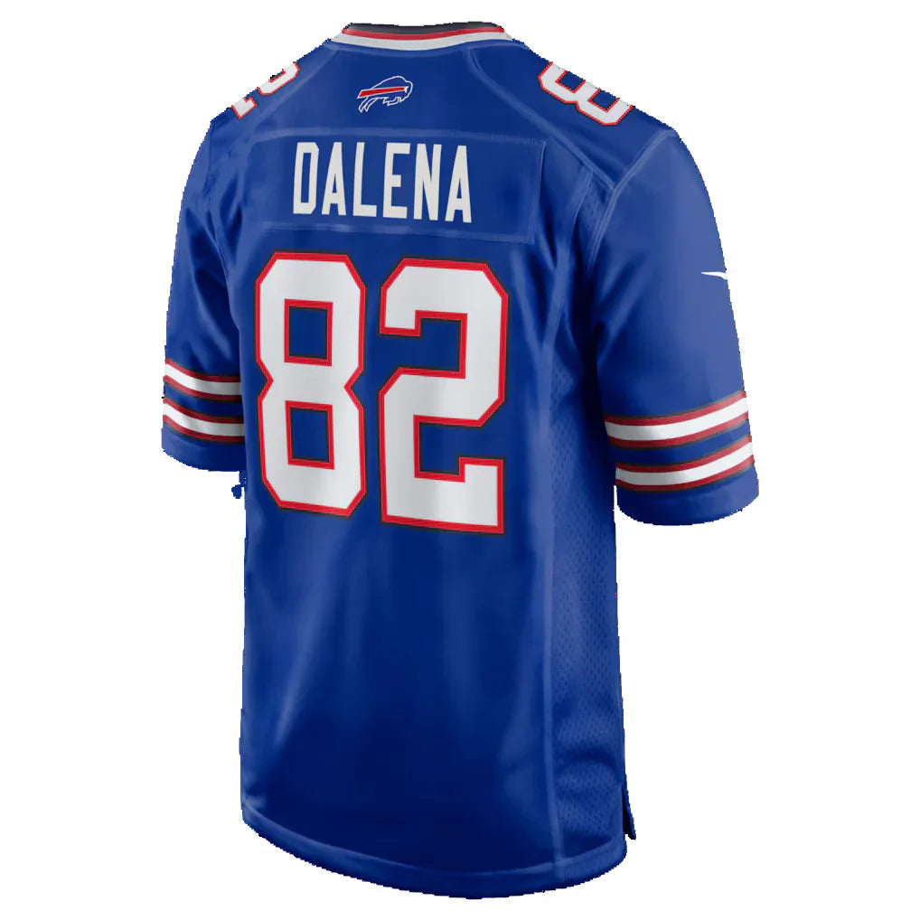 B.Bills #82 Mac Dalena Royal Game Jersey