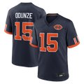 Reast C.Bears #15 Rome Odunze Navy 2026 Rivalries Collection Game Stitched Jerseys