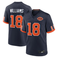 Reast C.Bears #18 Caleb Williams Navy 2026 Rivalries Collection Game Stitched Jerseys