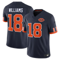 Reast C.Bears #18 Caleb Williams Navy 2026 Rivalries Collection Limited Stitched Jerseys