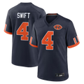 Reast C.Bears #4 D'Andre Swift Navy 2026 Rivalries Collection Game Stitched Jerseys