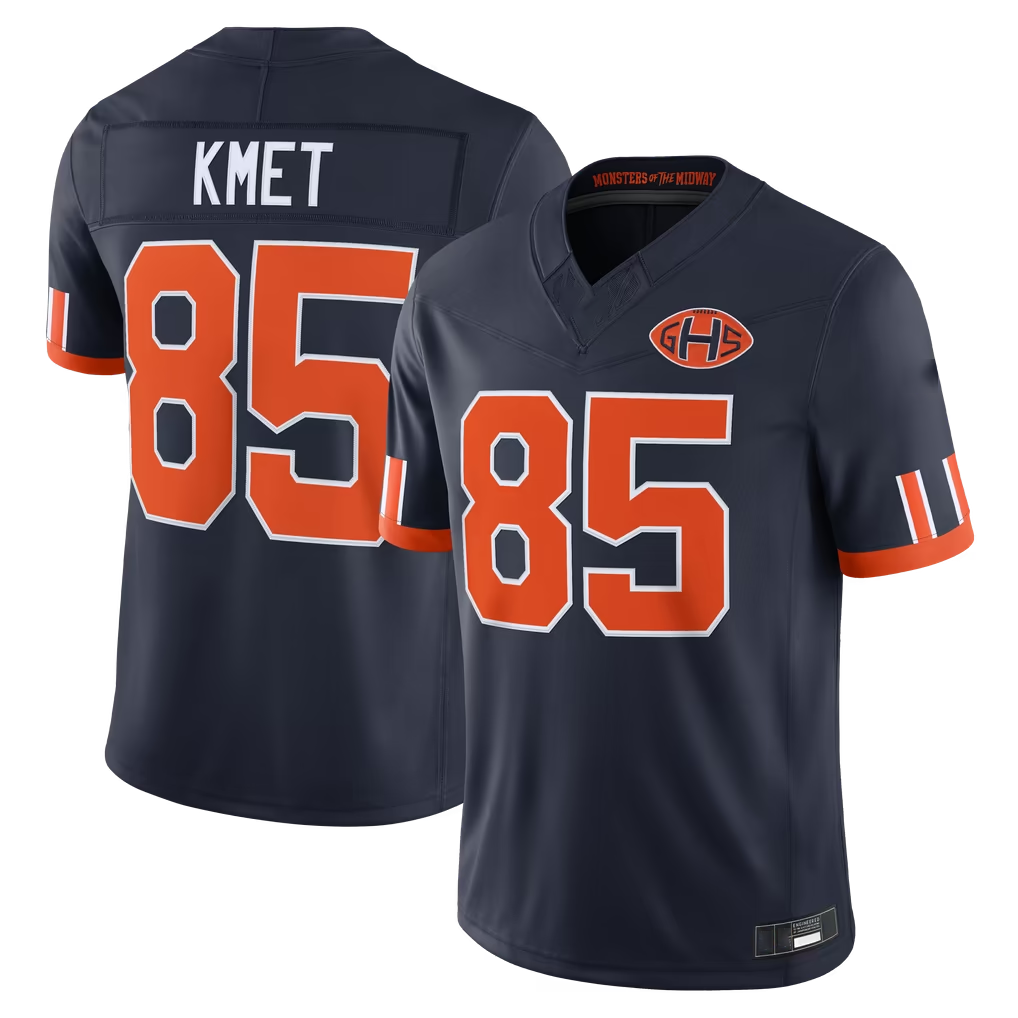 Reast C.Bears #85 Cole Kmet Navy 2026 Rivalries Collection Limited Stitched Jerseys
