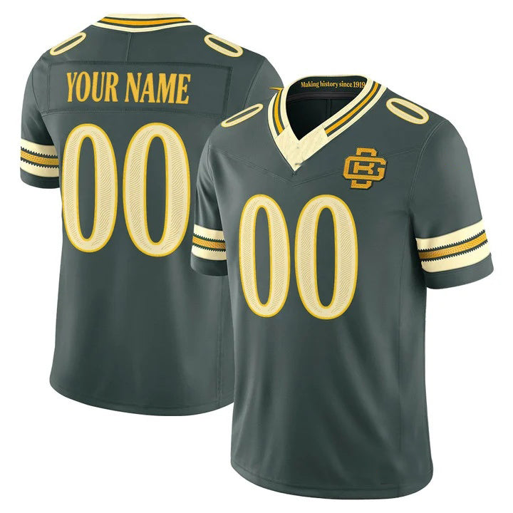 Reast Custom GB.Packers Green 2026 Rivalries Vapor Limited Jersey - All Stitched