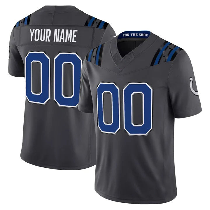 Reast Custom IN.Colts Anthracite 2026 Rivalries Vapor Limited Jersey - All Stitched