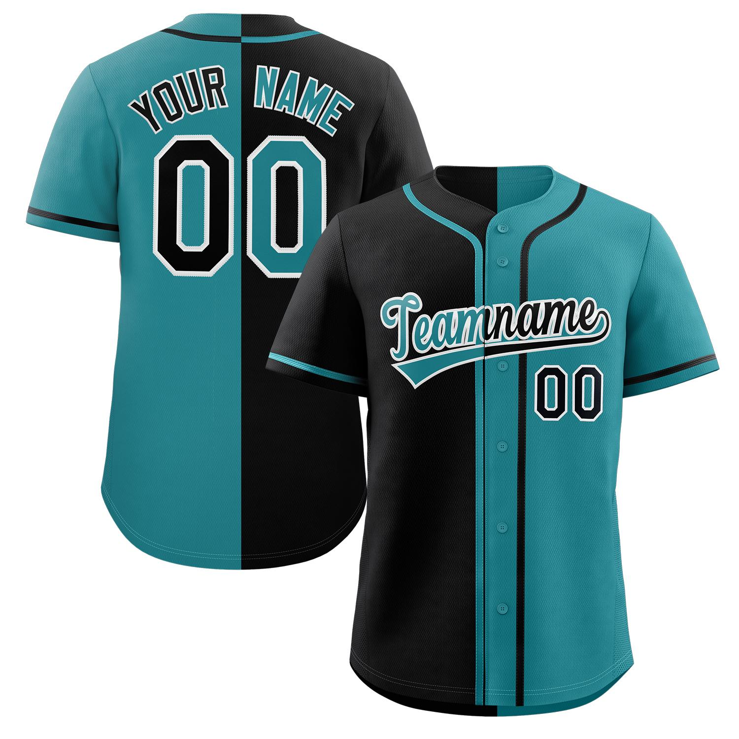 Hcwe Custom Full Button Baseball Jersey Personalized Team Uniform Sports Split Shirts