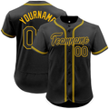 Hcwe Custom Full Button Down Sportwear Stitched Baseball Jersey for Team