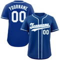 Hcwe Custom Royal White-Light Blue Hook Classic Style Authentic Baseball Jersey