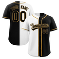 Hcwe Custom Split Button Down Baseball Jersey Personalized Team Sports Uniform for AdultsYouth