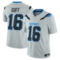 Reast D.Lions #16 Jared Goff Silver 2026 Rivalries Collection Limited Stitched Jerseys
