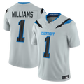 Reast D.Lions #1 Jameson Williams Silver 2026 Rivalries Collection Limited Stitched Jerseys