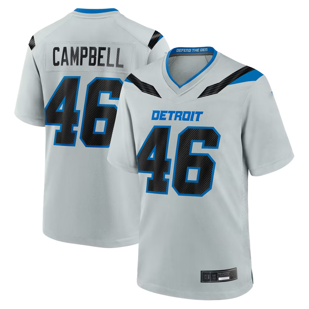 Reast D.Lions #46 Jack Campbell 2026 Rivalries Collection Game Stitched Jerseys