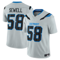 Reast D.Lions #58 Penei Sewell Silver 2026 Rivalries Collection Limited Stitched Jerseys