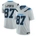 Reast D.Lions #87 Sam LaPorta Silver 2026 Rivalries Collection Limited Stitched Jerseys