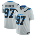 Reast D.Lions #97 Aidan Hutchinson Silver 2026 Rivalries Collection Limited Stitched Jerseys