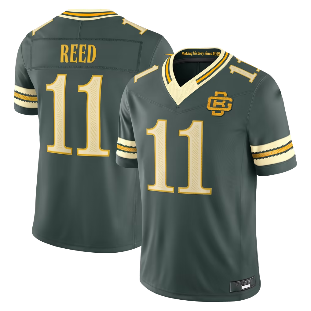 Reast GB.Packers #11 Jayden Reed Green  2026 Rivalries Collection Limited Stitched Jerseys