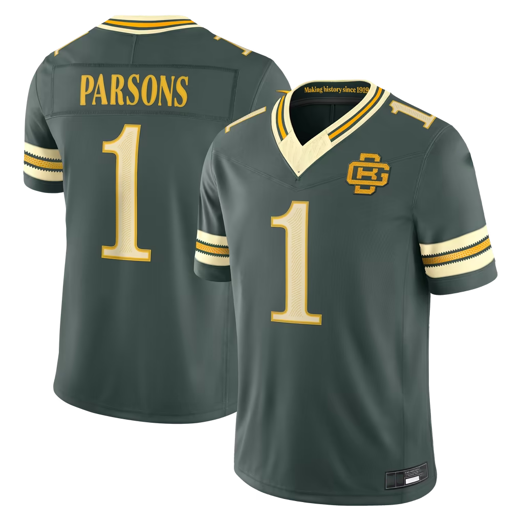 Reast GB.Packers #1 Micah Parsons Green 2026 Rivalries Collection Limited Stitched Jerseys