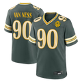 Reast GB.Packers #90 Lukas Van Ness Green 2026 Rivalries Collection Game Stitched Jerseys