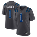Reast IN.Colts #1 Sauce Gardner Anthracite 2026 Rivalries Collection Game Stitched Jerseys