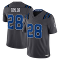 Reast IN.Colts #28 Jonathan Taylor Anthracite 2026 Rivalries Collection Limited Stitched Jerseys