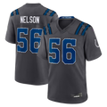 Reast IN.Colts #56 Quenton Nelson Anthracite 2026 Rivalries Collection Game Stitched Jerseys