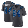 Reast IN.Colts #84 Tyler Warren Anthracite 2026 Rivalries Collection Game Stitched Jerseys