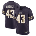 Reast MN.Vikings #43 Andrew Van Ginkel Purple 2026 Rivalries Collection Game Stitched Jerseys