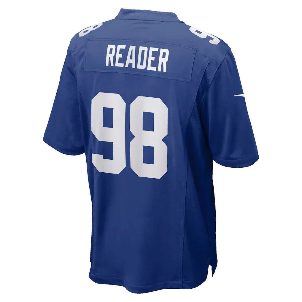 NY.Giants #98 D.J. Reader Royal Game Jersey