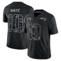 Reast NE.Patriots #10 Drake Maye Player Black Limited 2026 Salute to Service Home Game Stitched Jerseys