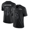 Reast B.Ravens #8 Lamar Jackson Player Black Limited 2026 Salute to Service Home Game Stitched Jerseys