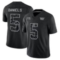 Reast W.Commanders #5 Jayden Daniels Player Black Limited 2026 Salute to Service Home Game Stitched Jerseys