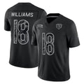 Reast C.Bears #18 Caleb Williams Player Black Limited 2026 Salute to Service Home Game Stitched Jerseys