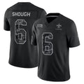 Reast NO.Saints #6 Tyler Shough Player Black Limited 2026 Salute to Service Home Game Stitched Jerseys
