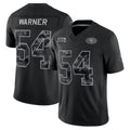 Reast SF.49ers #54 Fred Warner Player Black Limited 2026 Salute to Service Home Game Stitched Jerseys